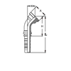 Фитинг DN 50 SFL 2.1/2 84.1 (45) CS