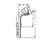 Фитинг DN 50 SFS CAT 2 79.4 (67) CS
