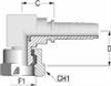 Фитинг DN 12 BSP (Г) 1/2 (90) compact