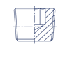 Заглушка (Ш) BSPT 1/4