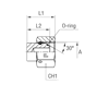 Заглушка V (Г) BSP 1.1/4