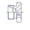 Заглушка V (Ш) DL06 (корпус)