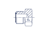 Заглушка V (Ш) ORFS 1.11/16-12