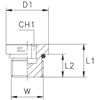 Заглушка VH (Ш) UNF 1.1/16 (o-ring)