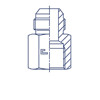 Соединение FS JIC 7/8" NPT1/2"