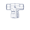 Соединение ORFS TEE 32