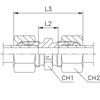 Соединение P DL08 M14х1.5 (в сборе)