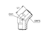 Соединение P45 ORFS 1.3/16