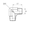 Соединение P90 BSPT 1.1/4" BSPT 1.1/4"