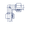 Соединение P90 DS14 M22х1.5 (в сборе)