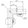 Соединение P90 DS16 M24х1.5 B4 (в сборе)