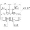 Соединение PD JIC 1.7/8"