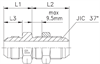 Соединение PD JIC 3/4"