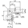 Соединение PN90 DS10 М18х1.5 B4 (в сборе)
