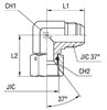 Соединение PN90 JIC 1.5/16"
