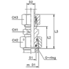 Соединение PNF DS16 М36х2 B4 (в сборе)
