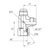 Соединение PNL JIC 7/16"
