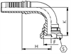 Фитинг DN 10 DKM (Г) 22x1.5 (90)