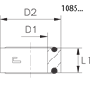 Шайба BSP1/4" (o-ring)