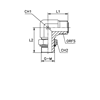 Штуцер FH90 D16 ORFS 1 - G3/8