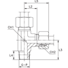 Штуцер FLC DL10 NPT1/4" (в сборе)