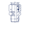 Штуцер FNС DL15 NPT1/2"