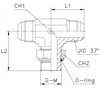 Штуцер FR T A JIC 9/6" М14х1,5