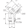 Штуцер FRG45 DS38 BSP1.1/2" (в сборе)