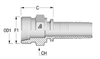 Фитинг DN 32 DKO-L (Ш) 45x2 35