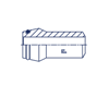 Приварной ниппель WN DS16 16x3 арт. 105717