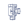 Прямой штуцер под кольцо JE DS6 BSP 1/4" арт. 101314.1
