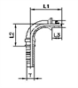 Фитинг BEL угловой 90° DN20-20 (Ш) арт. 801419