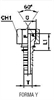 Фитинг BSP прямой DN08 1/2" с o-ring арт. 802877