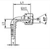 Фитинг BSP угловой 90° DN12 5/8" штифтованный арт. 803013