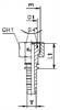 Фитинг DKO-L прямой DN12 M26x1.5 (Г) арт. 801023